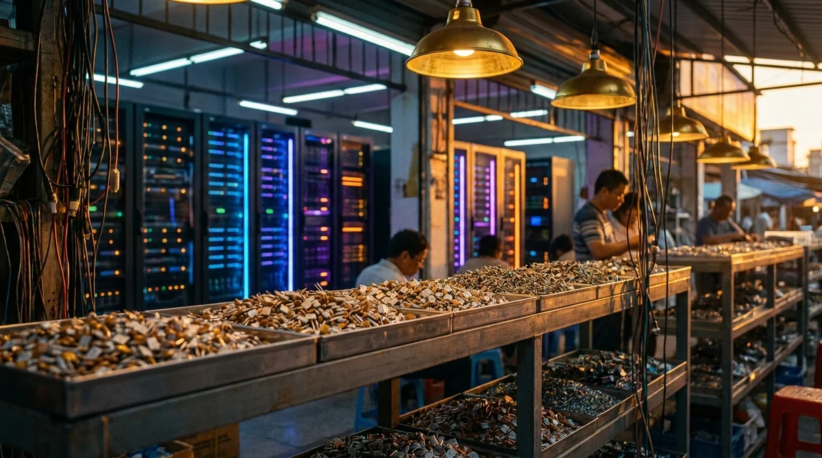 Capa do artigo: Na China IA puxa demanda enquanto eletrônicos do consumidor esfriam