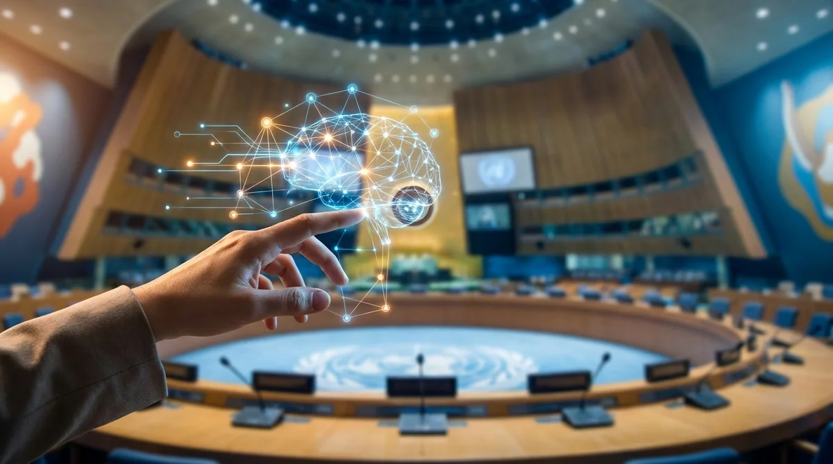 Capa do artigo: ONU alerta: não há garantia de que humanos manterão controle sobre agentes de IA