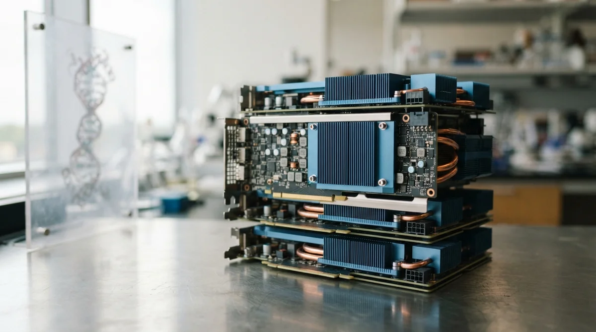Capa do artigo: BioNeMo Inference Runtime: a engine da NVIDIA que turbina predição de proteínas em quase 3x